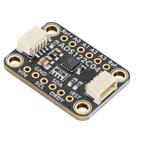 6432 ADS122C04 24-Bit ADC Module 4-Channel 2kSPS High Precision Analog to Digital Converter with I2C Interface 1
