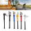 Aluminum Alloy Side Rear Parking Rack Adjustable Cycling KickStand Enduring Type A red 3