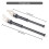 Aluminum Alloy Side Rear Parking Rack Adjustable Cycling KickStand Enduring Type A red 4