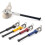 Aluminum Alloy Side Rear Parking Rack Adjustable Cycling KickStand Enduring Type A red 8