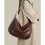 Stylish Oversized Shoulder Bag with Reinforced Handle Spacious Underarm Bags 6