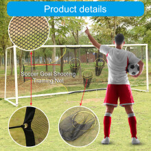 Soccer Shots Targets Net with Scoring Zones Training Net Soccer Targets Sheet 2.95x1.8M