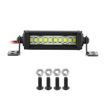 Bright Light Bar 55mm for 1/10 RC Crawler Car Axial SCX10 90046 -4 CC01 D90 Redcat
