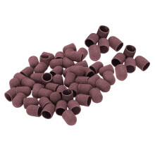 50Pcs Sanding Bands Block Caps Without Grip 80 120 180 13x19Mm Sanding Cap Manicure Pedicure Electric Nail Drill-02