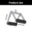 V Bar Cable Attachments for Home Gym Weight Workout Cable Attachments Handle Bar 2