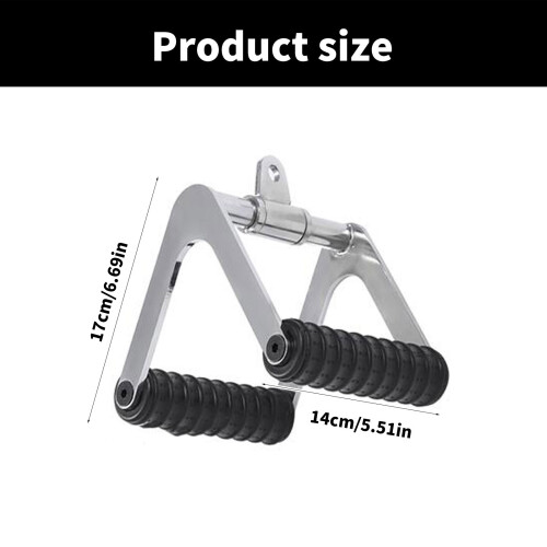 V Bar Cable Attachments for Home Gym Weight Workout Cable Attachments Handle Bar 1