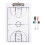 Board Dry Erase Coaching Board Double Sided Design Strategy Board Whiteboard for Basketball 1