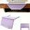 Table Side Mahjong Tile Holder Rack Clip on Support for Clear Piece Display Blue 10