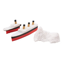 Realistic Split in Half Titanic Bath Toy and Pool Toy, Titanic Topper, Historically Accurate Breakable Titanic Boat