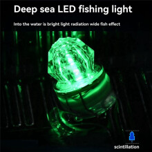 -LED-Licht für Wasserdichte Angelköder, Wasserdichtes Angelköder-Licht, Tiefe Tropfen, Unterwasser-Fischköder-Lampenlichter, E