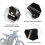 Motorcycle Front Number Plate Cover Plastic Panel for Bike Custom Front Style White 3