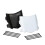 Motorcycle Front Number Plate Cover Plastic Panel for Bike Custom Front Style White 4