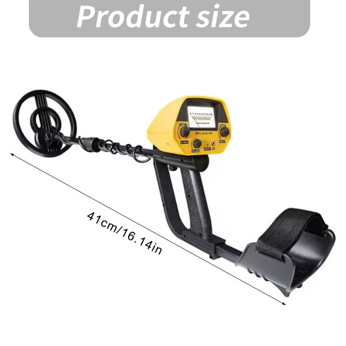 Water Ready Metal Search Tool with Meter Display for Wet Soil Use 2