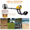 Water Ready Metal Search Tool with Meter Display for Wet Soil Use 8