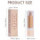Smooth Face Makeup Base 40ml Matte Oil Control Concealer Full Coverage Makeup Style4 3