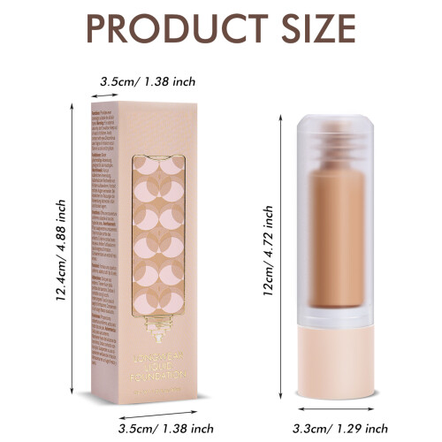 Smooth Face Makeup Base 40ml Matte Oil Control Concealer Full Coverage Makeup Style4 2