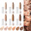 Smooth Face Makeup Base 40ml Matte Oil Control Concealer Full Coverage Makeup Style4 6