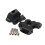 Motorcycle Bar Risers Kit, 38 Mm Raise 27 Mm Setback Silver 2