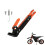 Foldable 183Mm Side Stand Replacement with Electric Dirt Bike Storage Black 7