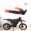Foldable 183Mm Side Stand Replacement with Electric Dirt Bike Storage Black 11