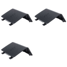 3X for- 3 Series E90 E91 E92 E93 Diagnostic Plug Cover OBD Black LHD Panel Decorative Cover 51437147538