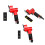 Air Polishing Sander Tool with Textured Grip and Rectangular Pad C 2