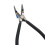 Angled Door Panel Fastener Removal Pliers for Auto Trim Service 7