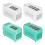 Small Tabletop Ice Maker for Travel Drinks, Camping Use and Counters 12 ice trays White 2