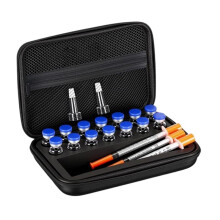 Peptide Case for Bac Water & Cases Holds Vials Water Bac Peptide Glp1, Vial Storage Case, Fridge Freezer Travel