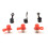 100Pack Plastic Grease Fitting Dust Caps For Motorcycle Car Applications 8mm 10