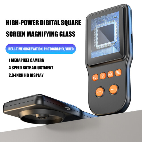 Handheld Screen Microscope for Electronics Review and Specimens White 2