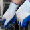 Work Glove Utility Grip Gloves with Inner Layer Support for Handling Tasks Black 5