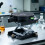 Small Leveling Lift Table Workbench With Metal Construction For Accurate Work 2