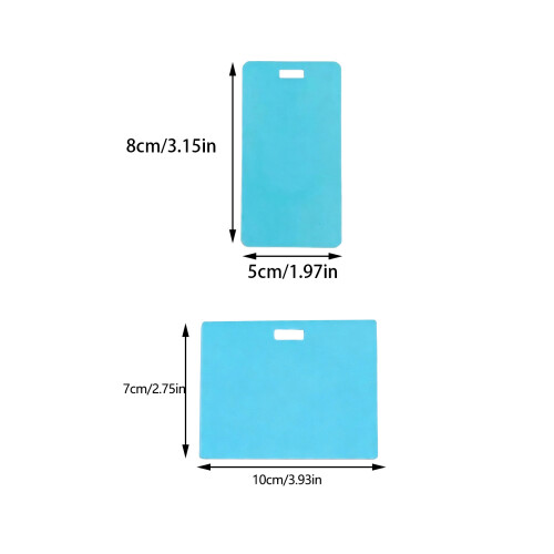 Small Chalkboard Double-Sided Hanging Whiteboard Message Board for Horizontal 4piece s 1