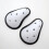 Roller Hockey Protective Cup for Training, Molded Groin Guard Insert White S 8
