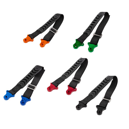 Motorcycle Grab Handle Strap with Rear Pull Help and Grip Zone for K16 K18 Grab Green 1