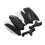 Bolt-on Handguard Kit for Electric Motorcycle Handlebar Coverage White 7