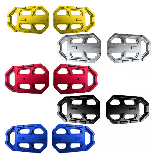 Foot Peg Set Stable Wide Support Platform Pad for R1200GS ADV Motorcycle Red 1