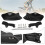 Bolt-on Handguard Kit for Electric Motorcycle Handlebar Coverage White 4