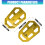 Foot Peg Set Stable Wide Support Platform Pad for R1200GS ADV Motorcycle Red 4