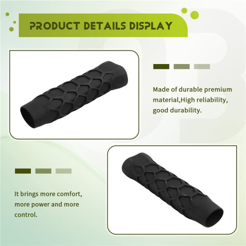 Pickleball Racket High Elastic Silicone Racket Grip Cover Octagonal Honeycomb Silicone Handle Protective Cover
