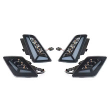 Motorcycle Led Turning Lamp Mount LED Turn Signal Indicators Lights Day Running Light for GTS 300 GTS300 2023-2025