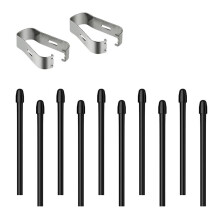 10PCS Stylus Pen Tips for 2,for 1/2 Stylus Pen ,Sensitive & Titl Pressure 2 Pen Nibs