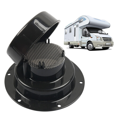 Holding Tank Vent Cap with Mesh Screen for Roof Service Work 1
