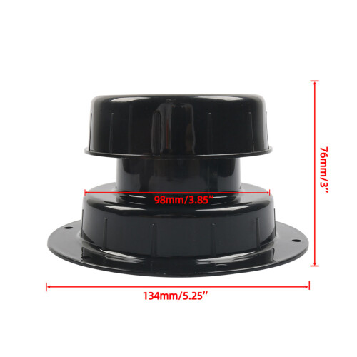 Holding Tank Vent Cap with Mesh Screen for Roof Service Work 2