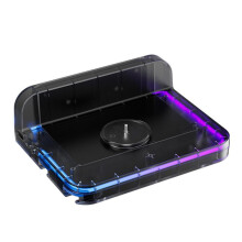 Wall Bracket for PS5 Pro/SLIM Console Wall Mount Bracket Handle Organizer Universal Bracket with RGB Light Wall Bracket
