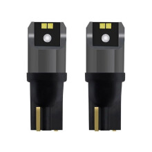 1 Paire D'Ampoules LED T10 de Clignotant Ambrées Tordues pour Éclairage Intérieur de Voiture 12 V 2,5 W 9456Y