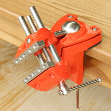 Woodworking Clamp Benches Vise with 360Swivel Base for Craftsmen Hobbyists Aluminum