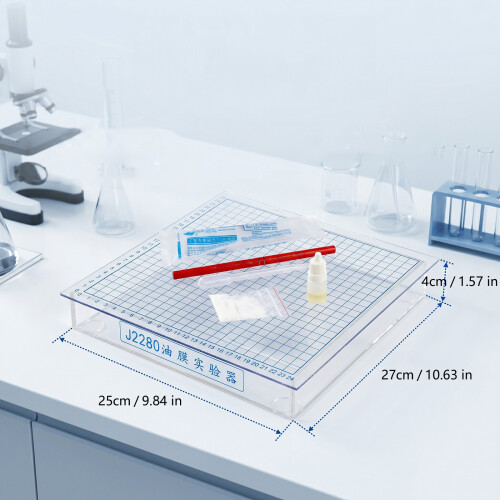 Molecular Size Teaching Set with Transparent Marked Board for Labs 2