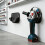 Wall Mounted Angle Grinders Holders Stable Materials Space Saving Tool Organizers White 5